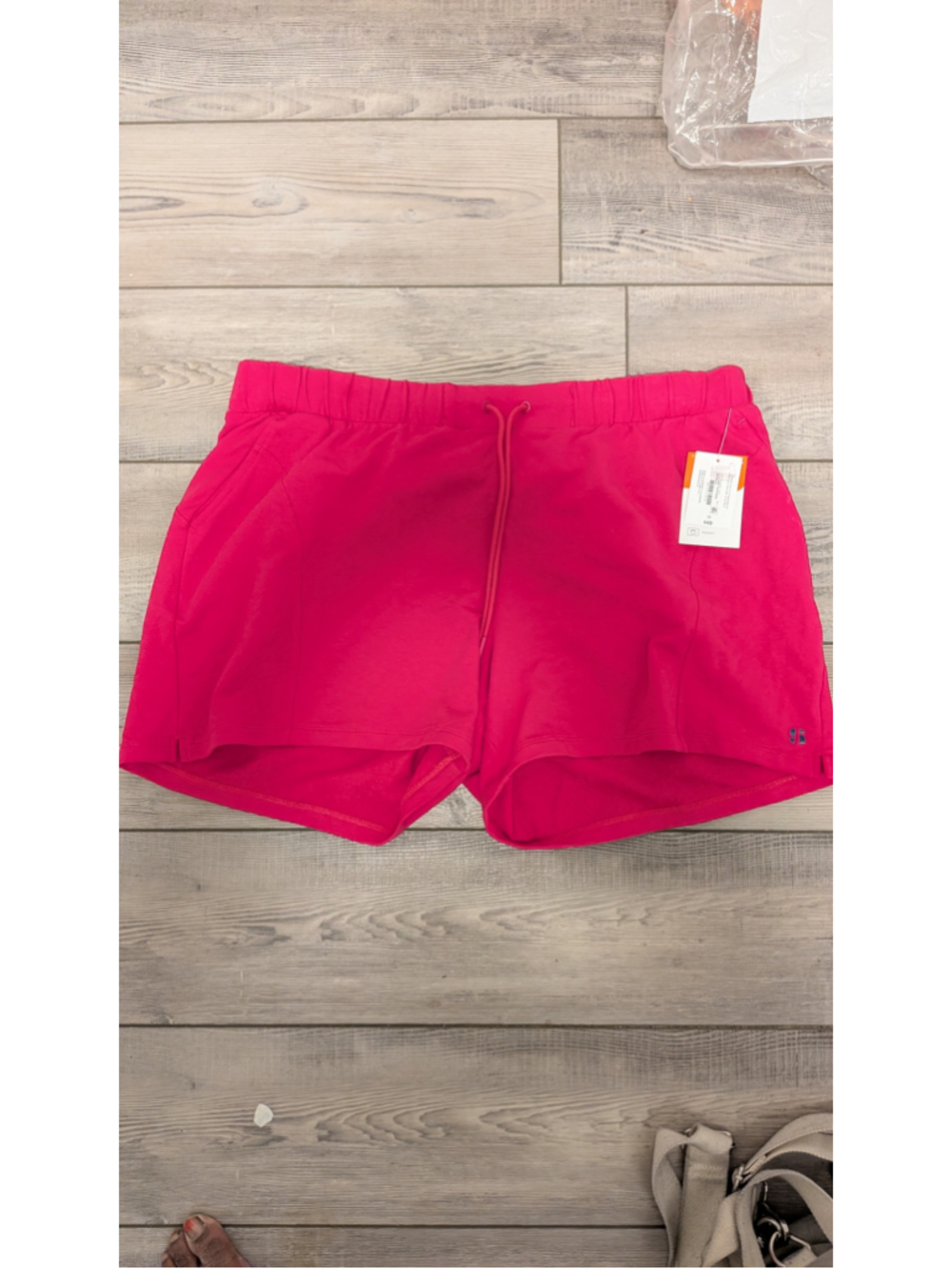 Sports Illustrated Pink Drawstring Athletic Lounge Shorts NWT 1X